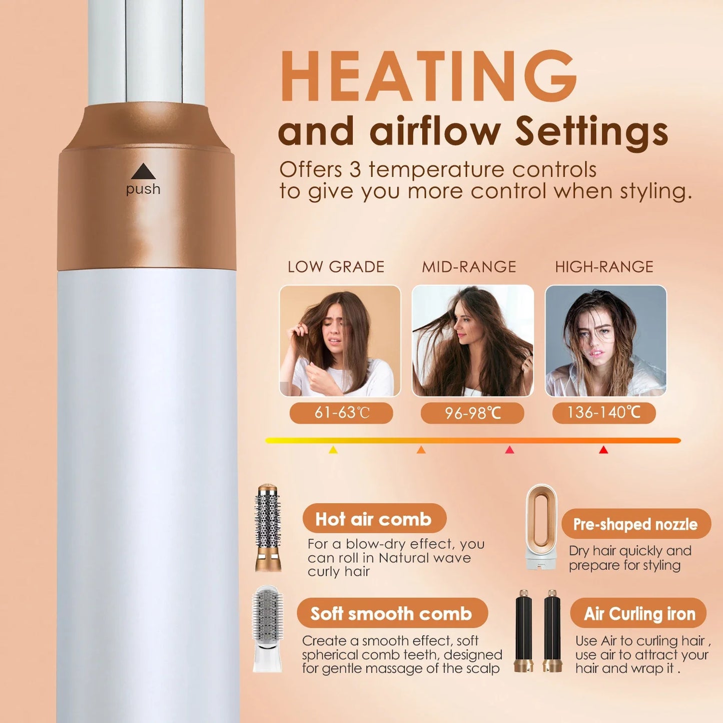 Magic 5-in-1 Hairstyle Wand